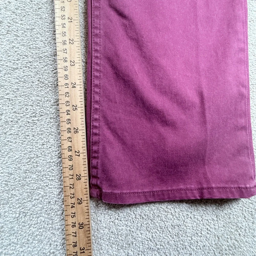 Polo Ralph Lauren Pants Mens 34x30 Burgundy Excellent Straight Leg Cotton